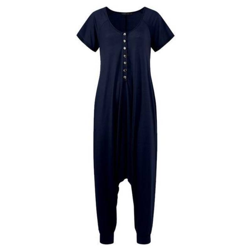 Romper Boho Buttoned Dungarees