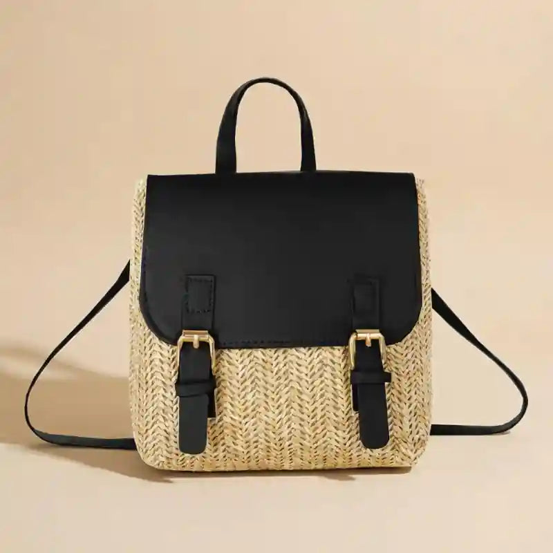 Chic Black and Beige Backpack Amazon.com: MATEIN Mini Backpack Purse for Women, Fashion  main image 4