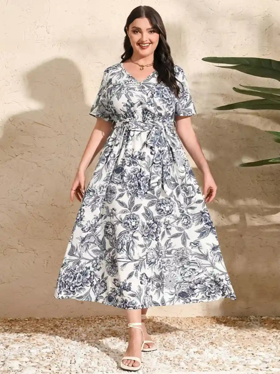 Boho Flower Girl Dresses - Black/white / XXL