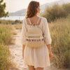 Pompom Boho Backpack