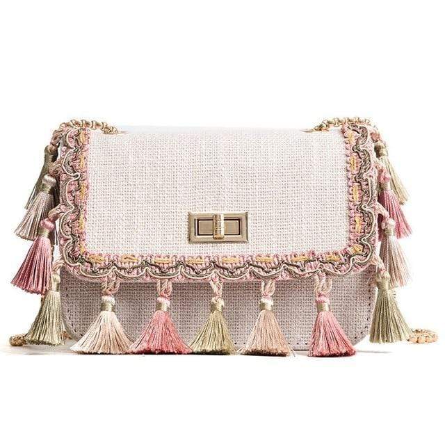 Sac Boho Chic Pompom