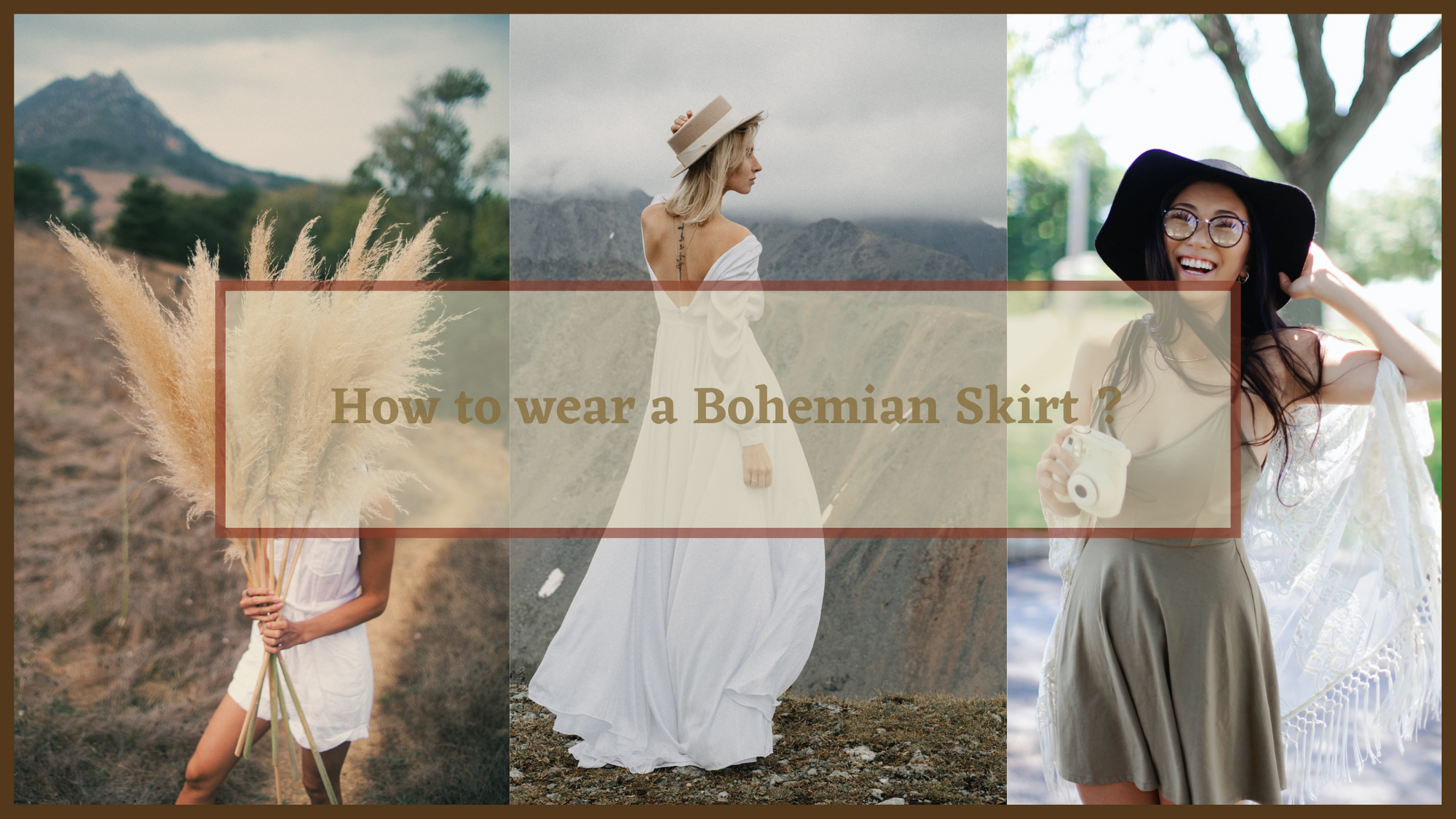 How to wear a Bohemian Skirt?