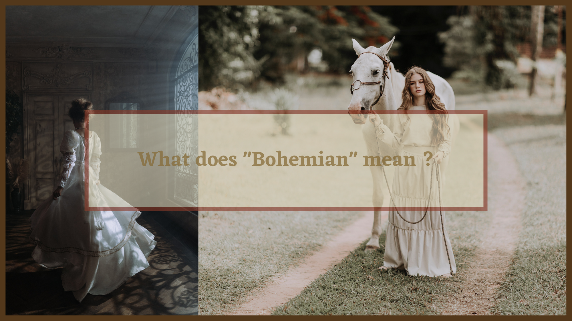 What does "Bohemian" mean?