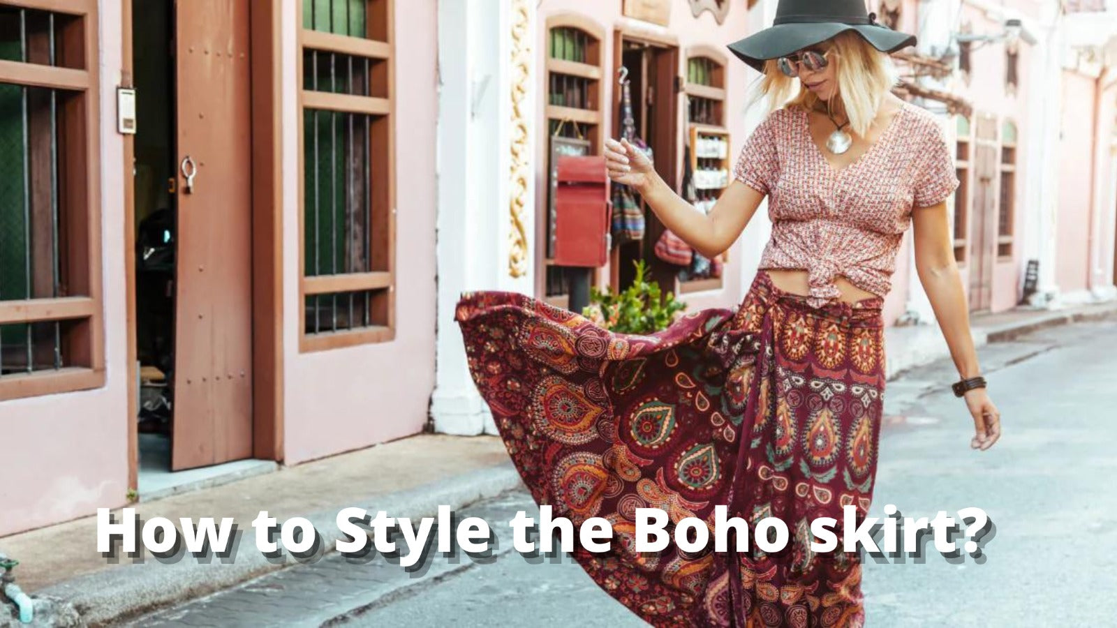 How to style the Boho skirt?
