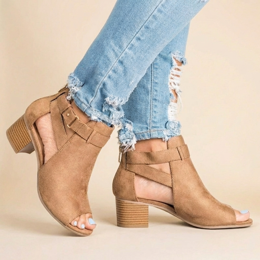 boho heels