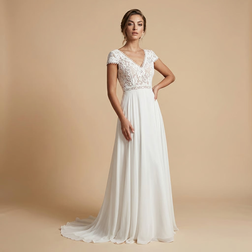 Bohemian weding dress