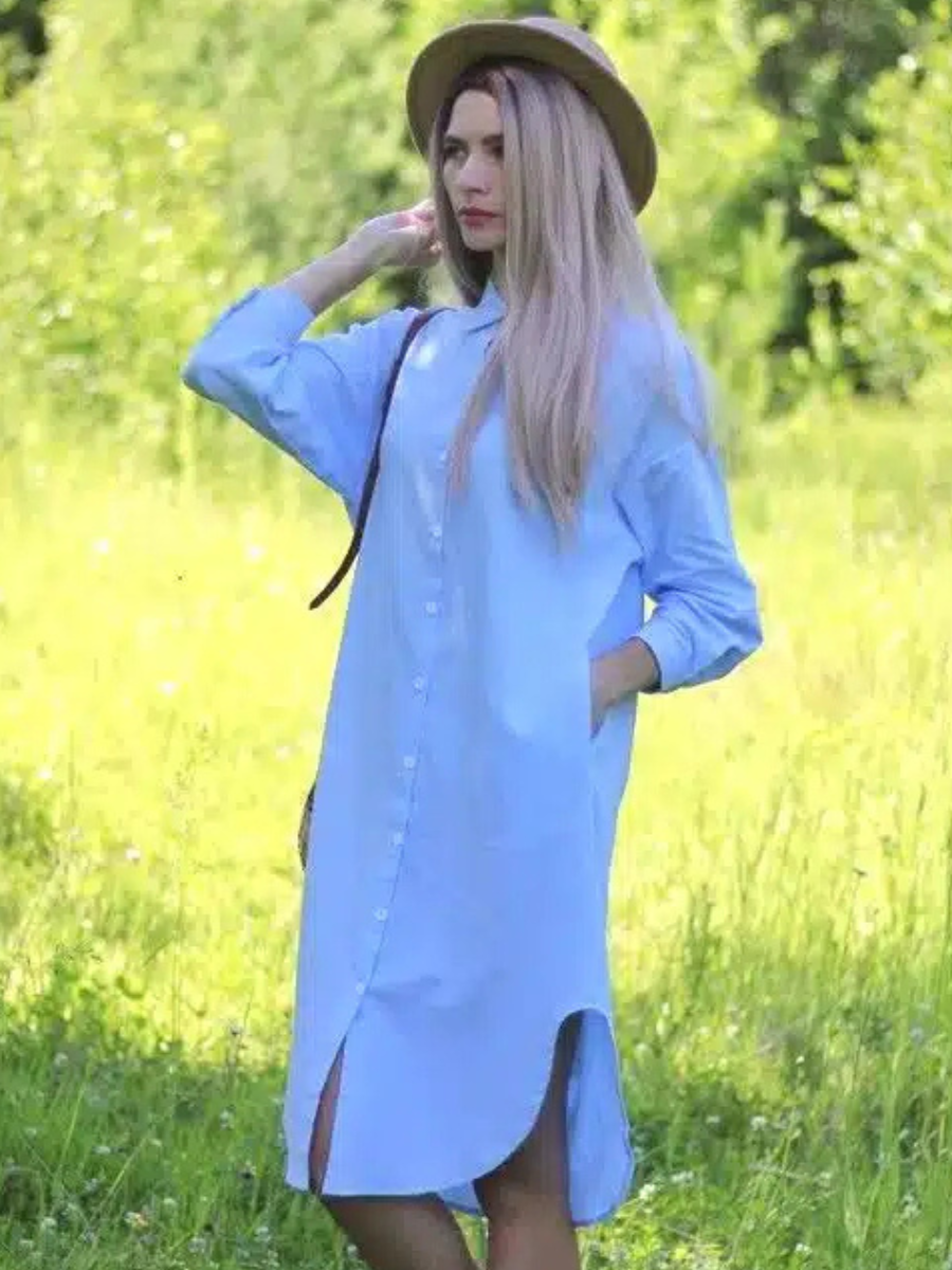 White Shirt Dress