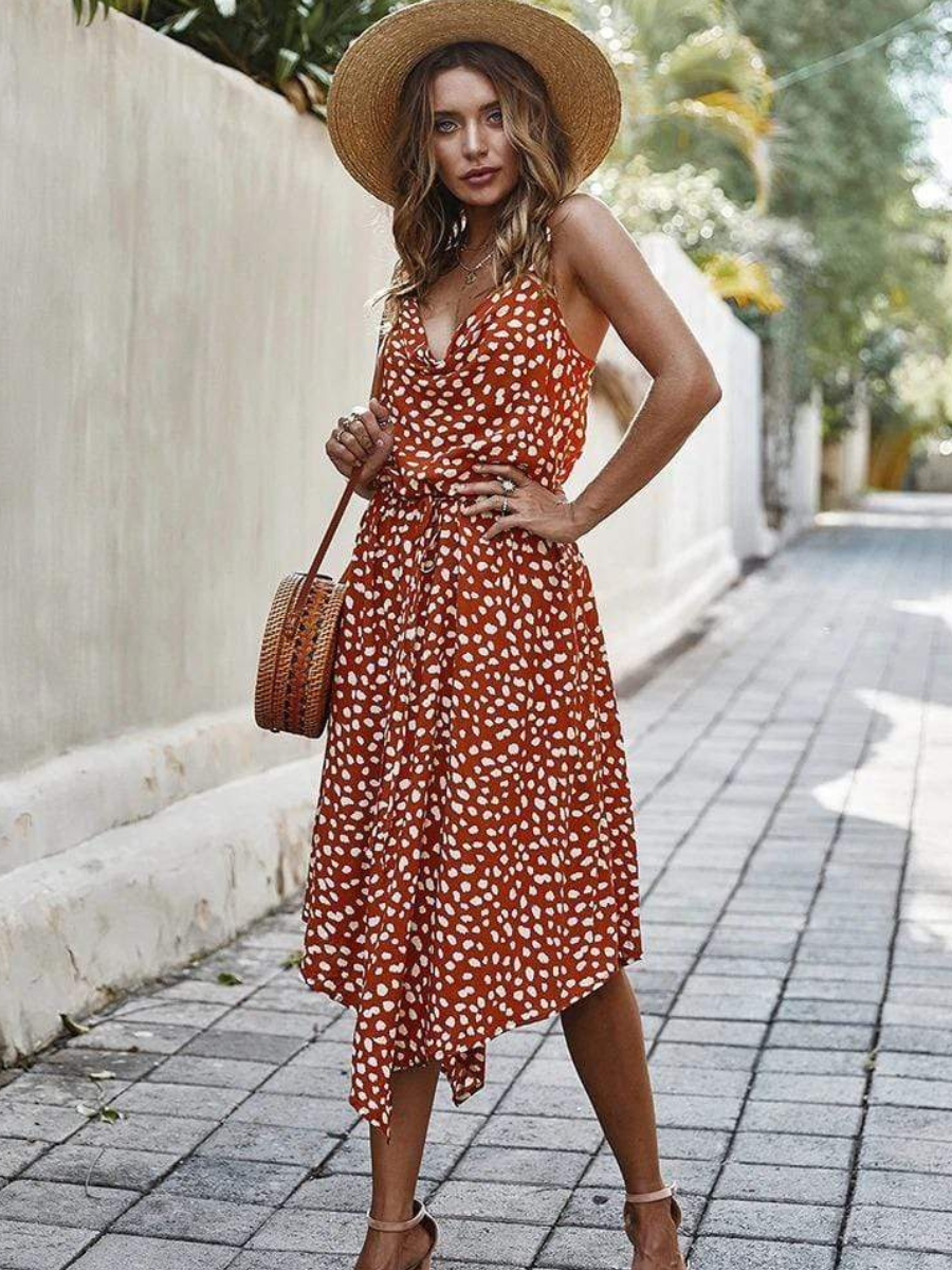 Asymmetrical Boho Dress