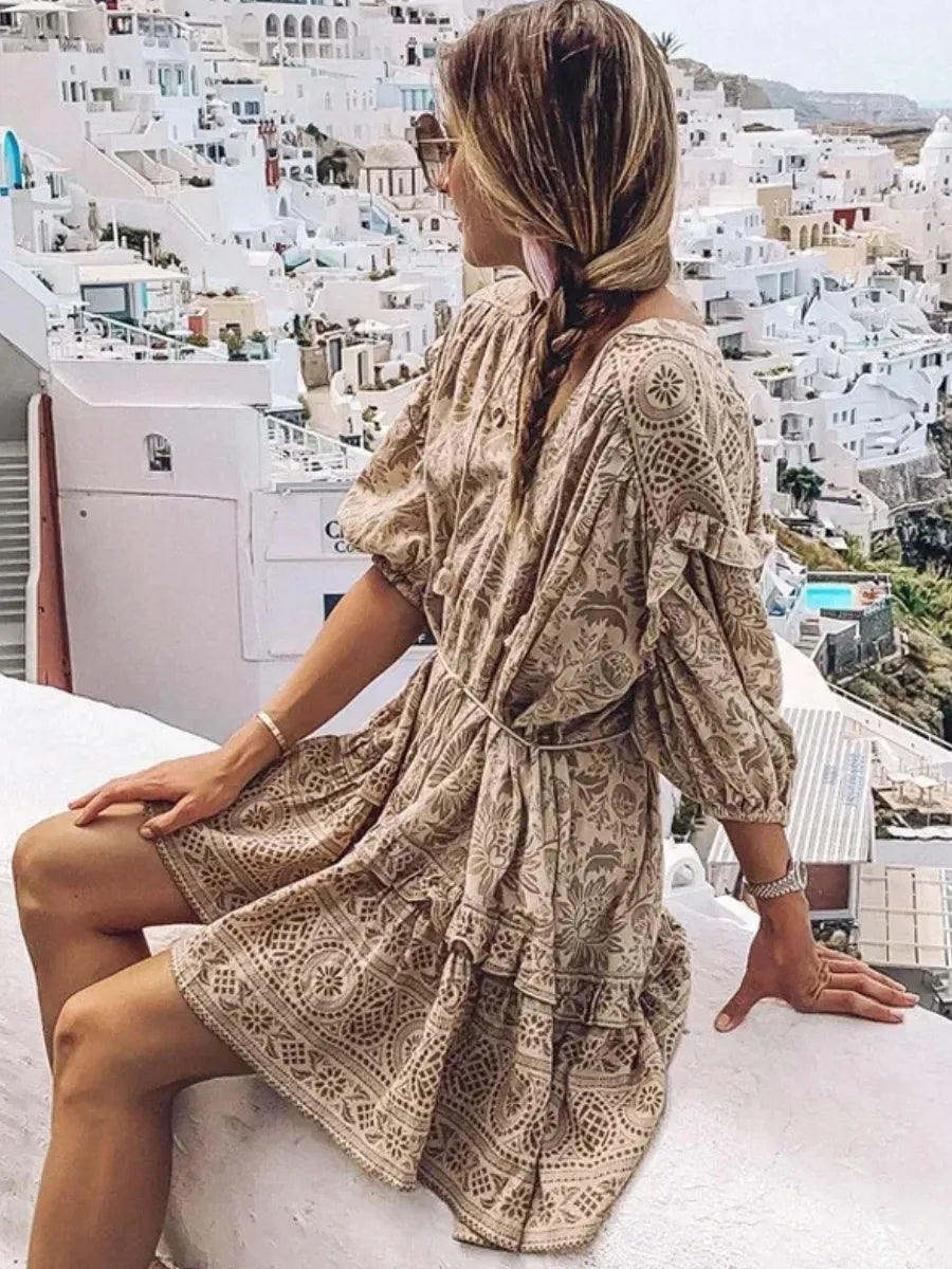 Bohemian Romantic Dress