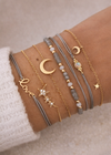 Boho Gold Bracelet Set Celeste