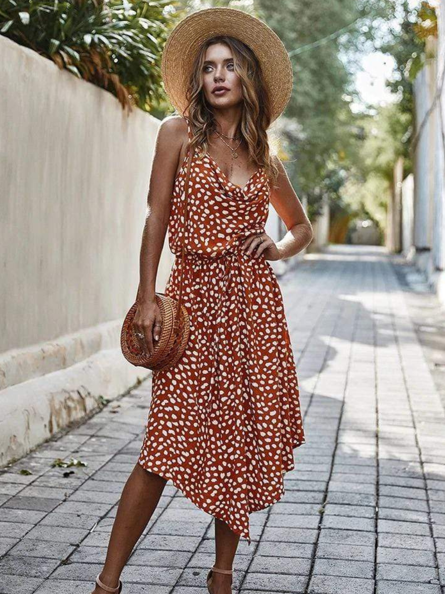 Asymmetrical Boho Dress