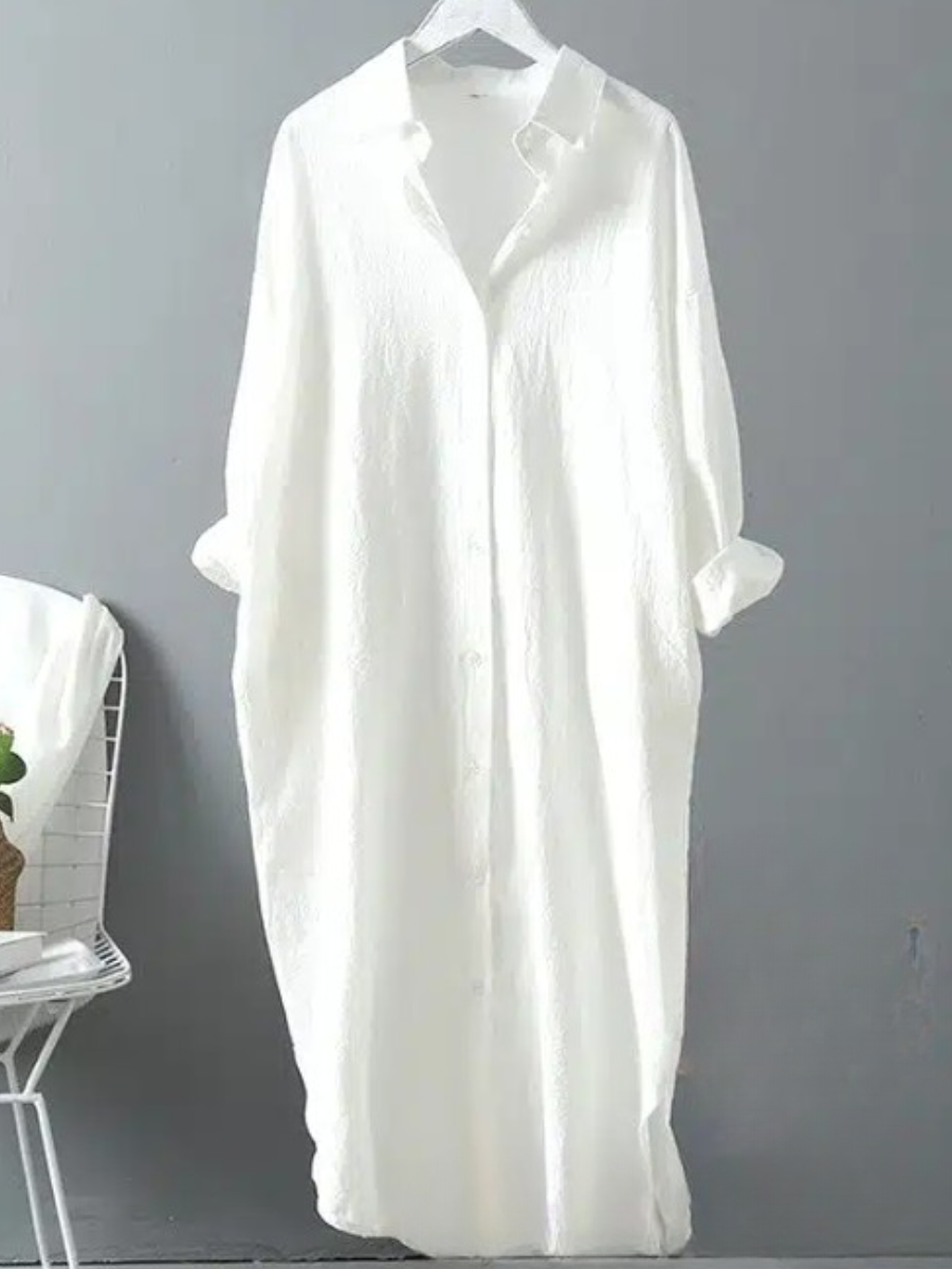 White Shirt Dress