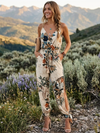 Boho Floral Jumpsuit