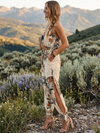 Boho Floral Jumpsuit