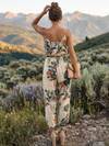 Boho Floral Jumpsuit