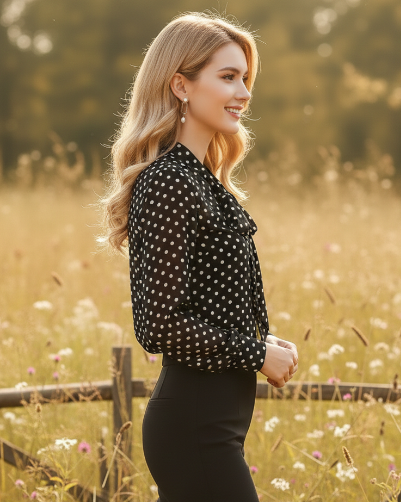 Polka Dots Blouse