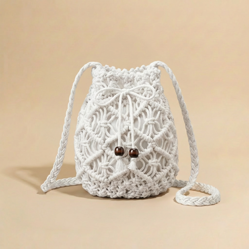 Crochet Boho Crossbody Bag