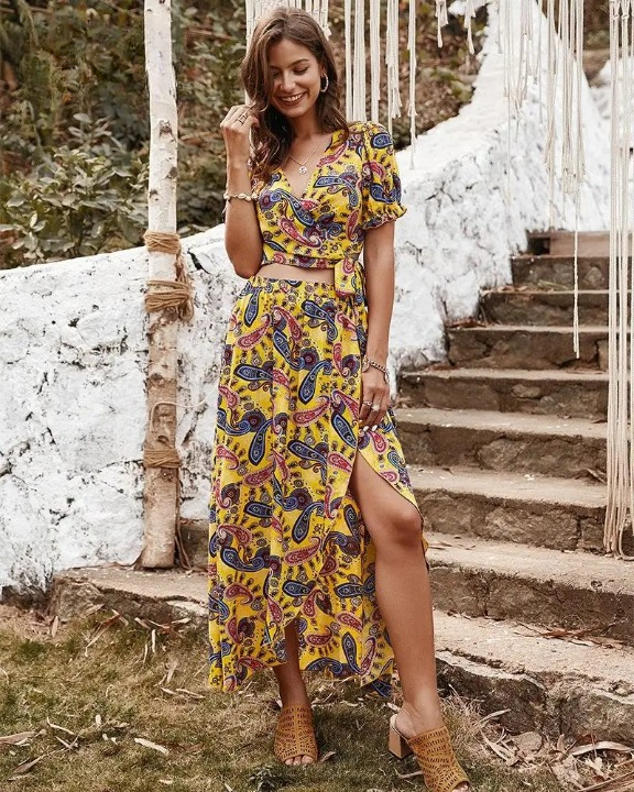 flowy bohemian summer dresses