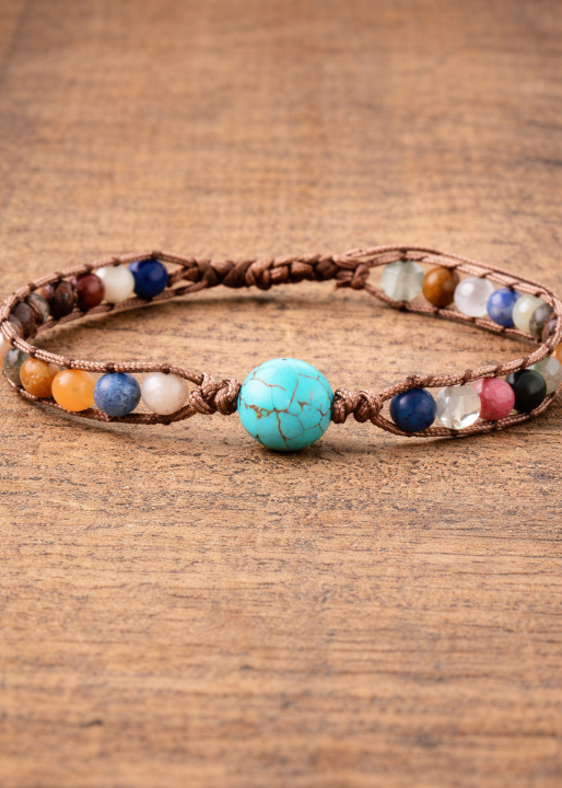 Boho Beaded Bracelets - Blue Turquoiser