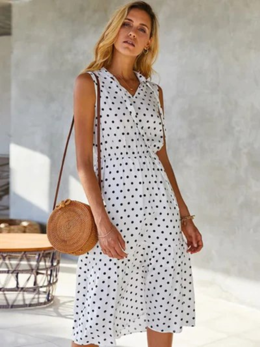Boho Summer Midi Dress