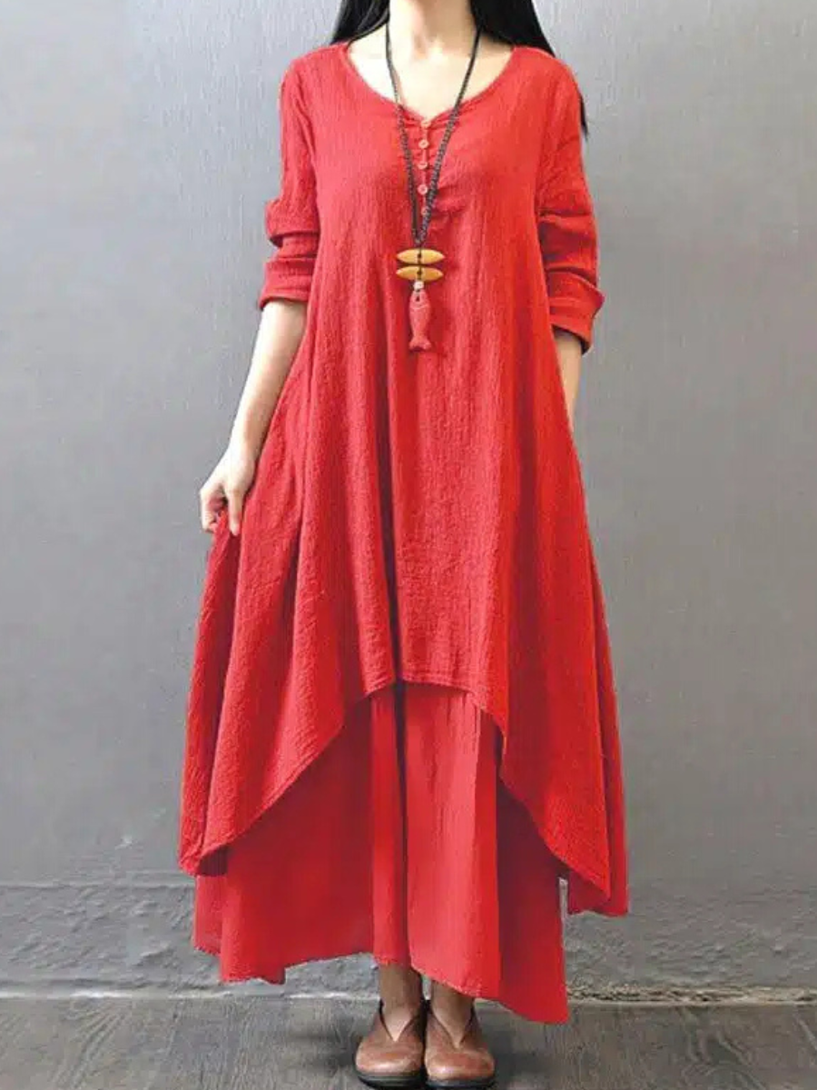 Long Sleeve Maxi Dress