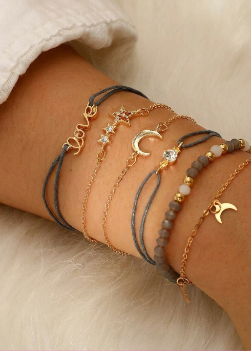 Chic Boho Gold Bracelet