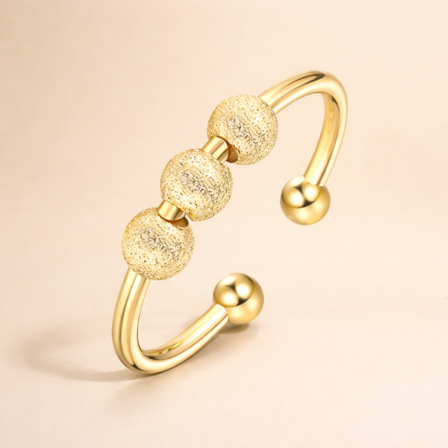 Boho Spinning Fidget Peace Rings