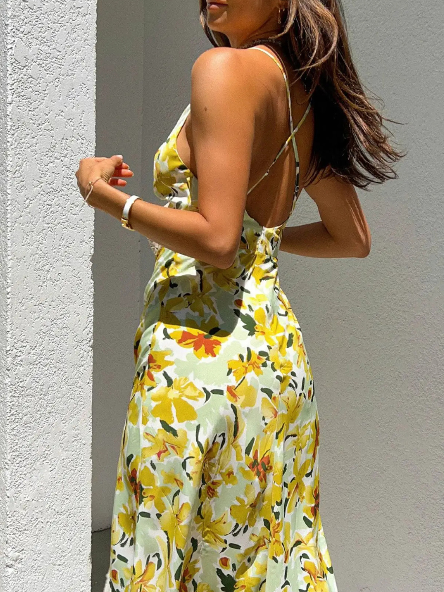 Boho Hippie Chic Maxi Dress