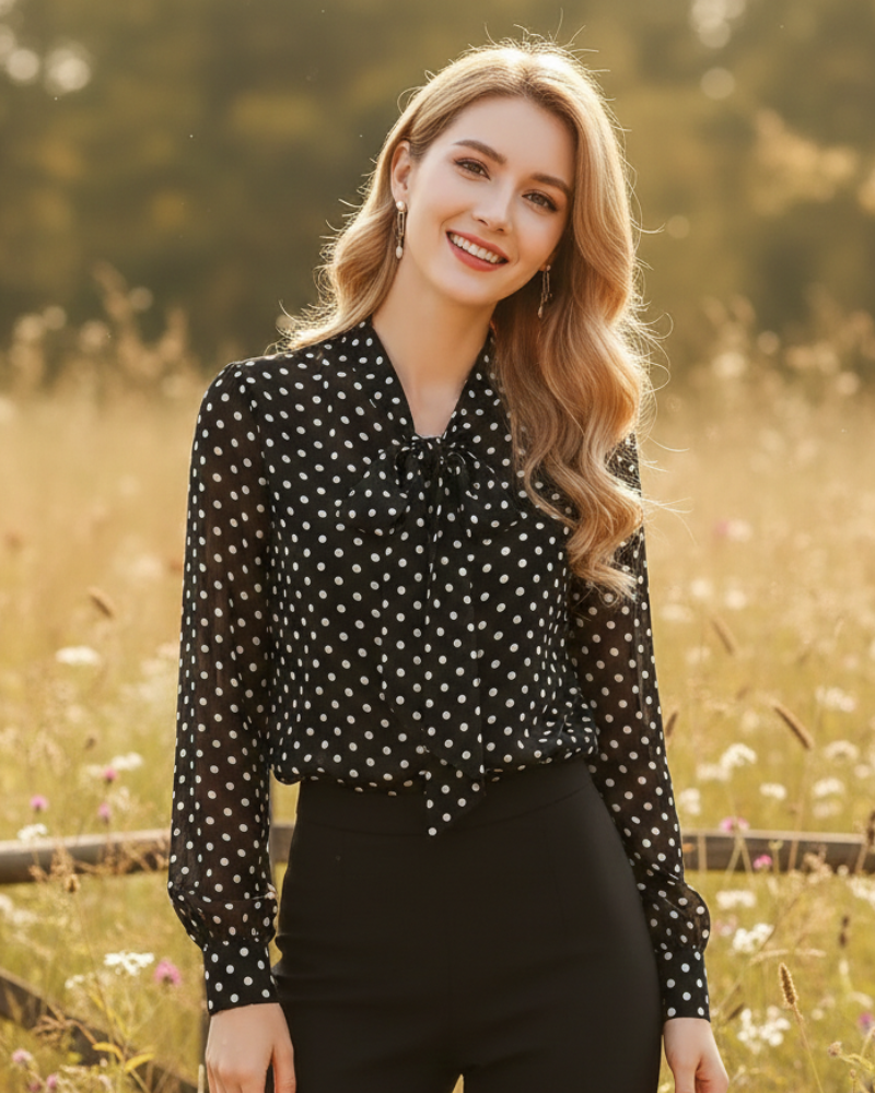 Polka Dots Blouse