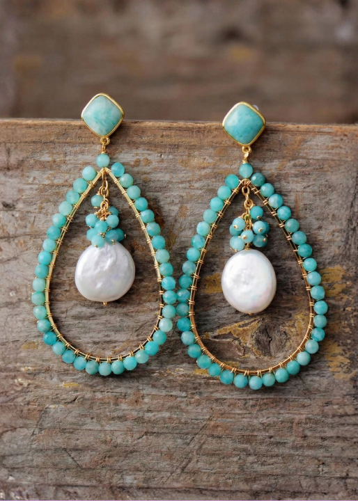 Beaded Earrings Boho Style