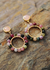 Boho Beads Earrings - Flower Ear