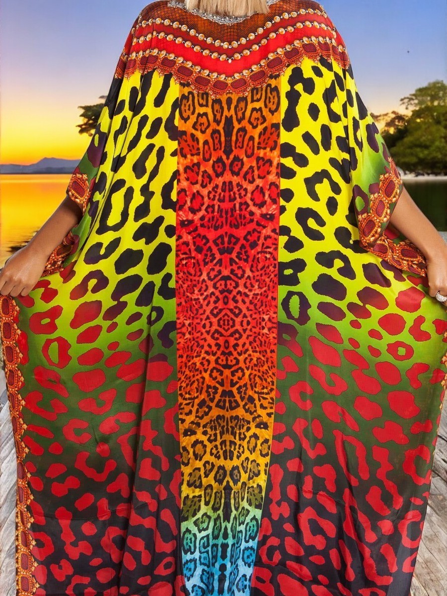 African Maxi Beach Dress