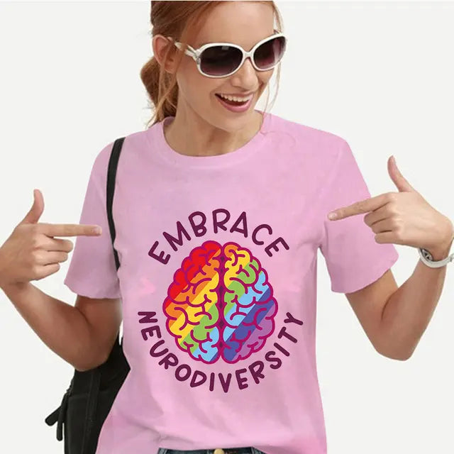 Boho Embrace Neurodiversity T-shirt