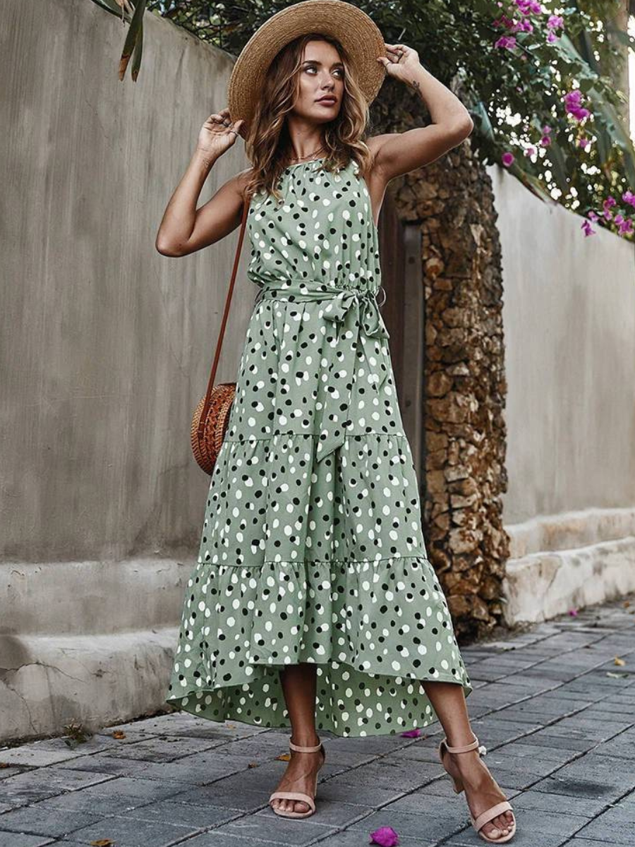 Long Boho Beach Dress