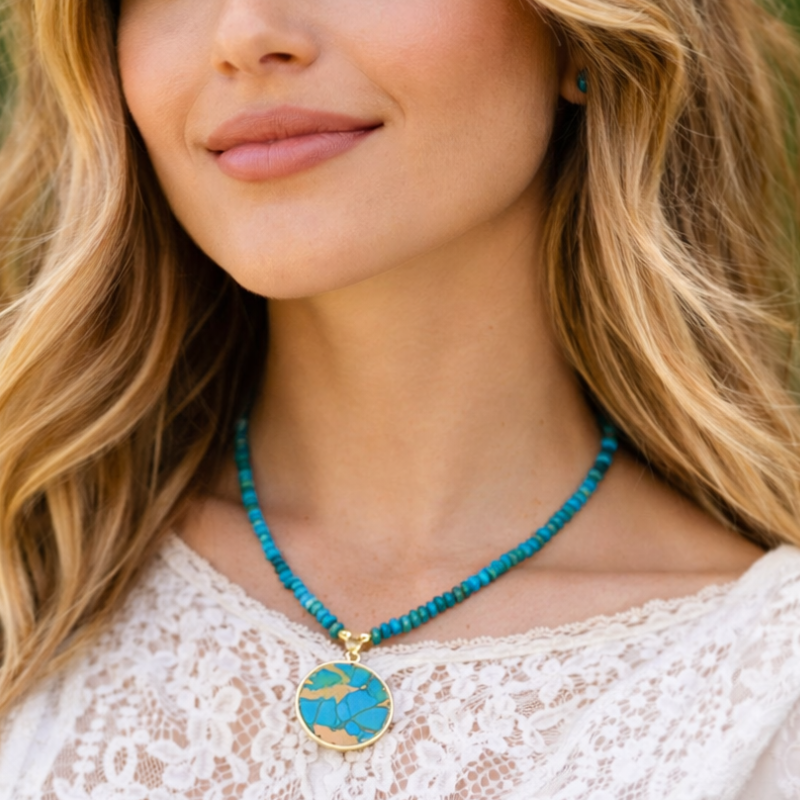 Elegant Boho Pendant Necklace