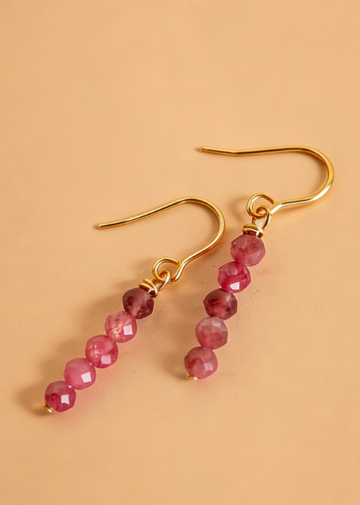 Vintage Boho Dangle Gold Earrings