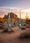 Cactus Boho Earrings