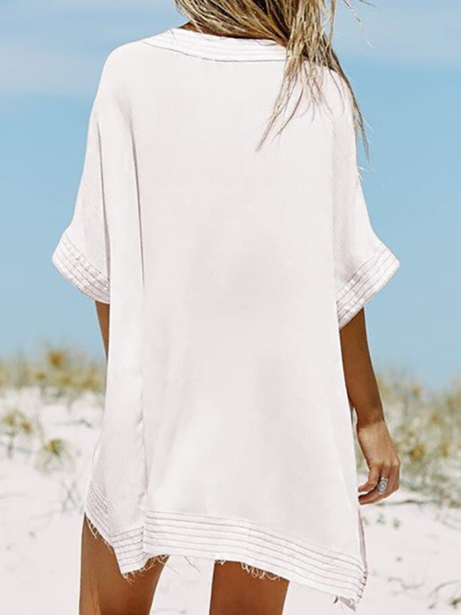 White Beachy Dress