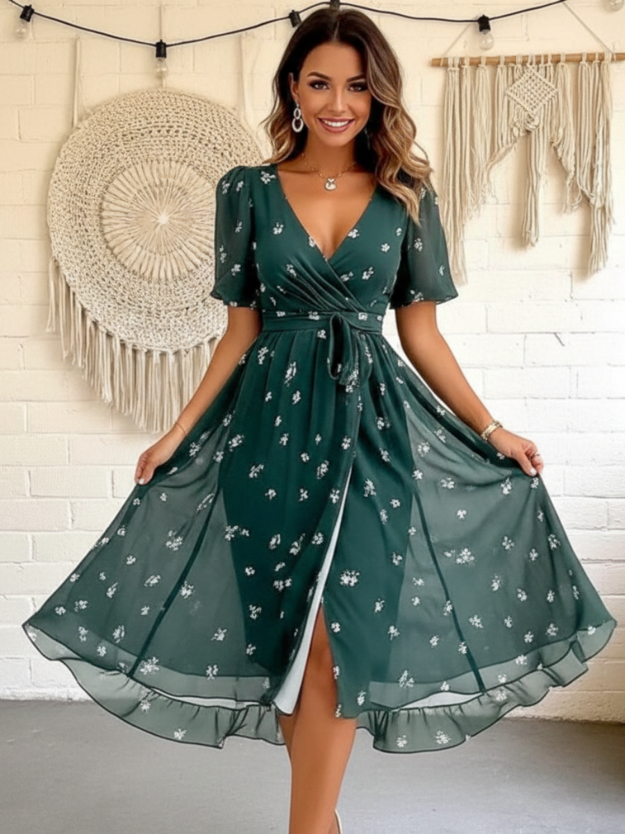 Boho Flowing Summer Dress