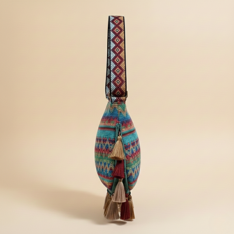 Ethnic Handwoven Crossbody Boho Bag