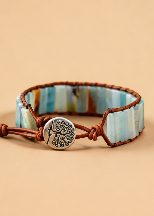 Boho Bracelets - Blue Amazonite