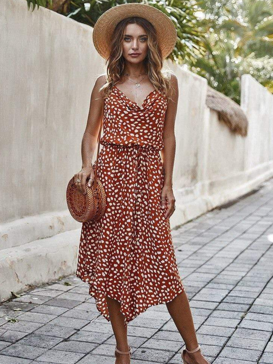 Asymmetrical Boho Dress