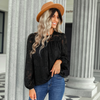 Romantic Blouse Boho Black