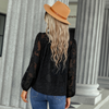 Romantic Blouse Boho Black