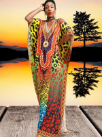 African Maxi Beach Dress