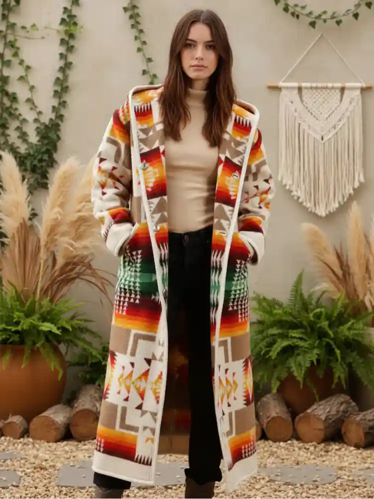 Autumn Boho Jackets Aztec
