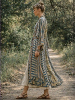 Aztec Print Boho Kimono
