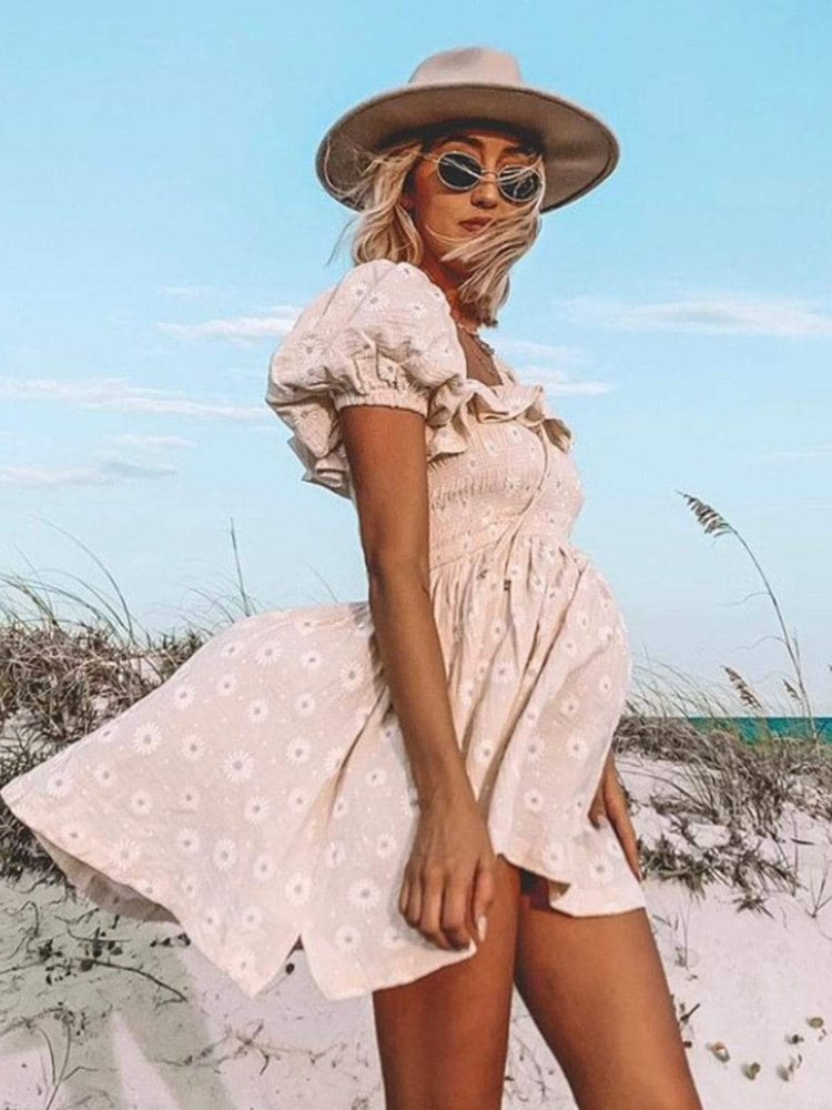 Pink Boho Chic Dress