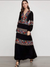 Long Gypsy Dress in Black