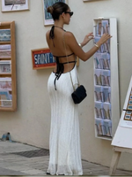 Backless Boho Dress